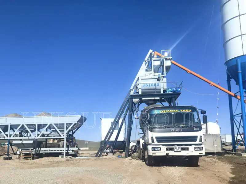From Customer Inquiry to Delivery: The Journey of HZS50 and HZS25 Concrete Batching Plants in Mongolia