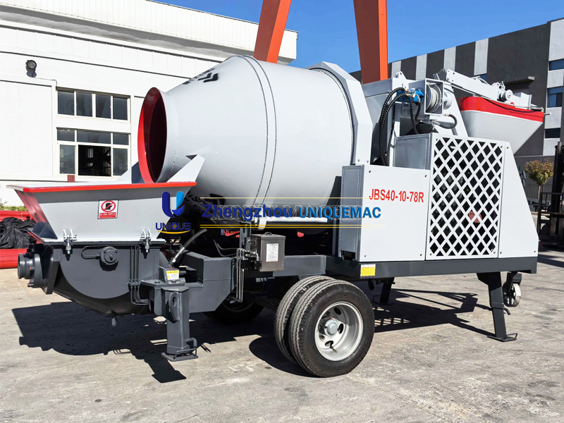 How Concrete Mixing Pumps Help Small Construction Sites Save Costs