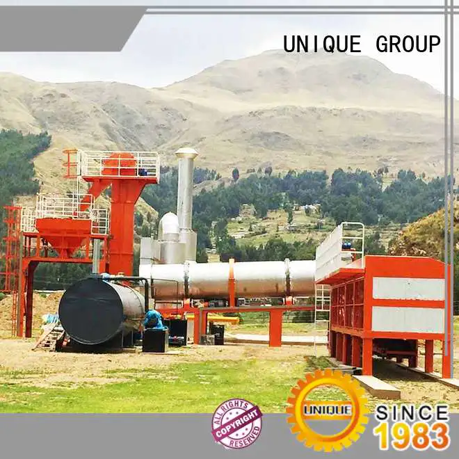 UNIQUE asphalt batch mix plant supplier for city road