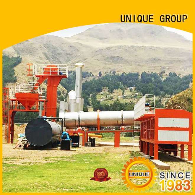 UNIQUE continuous asphalt batching plant manufacturer for highway