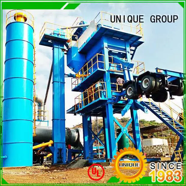 UNIQUE professional bitumen mix plant factory price